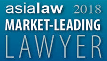 Ms. Namita Chadha was identified as a 'Market-Leading Lawyer' in 2018 by AsiaLaw.